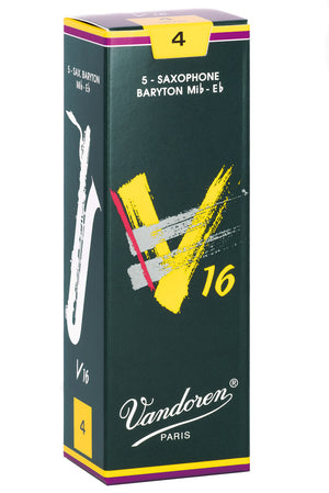 Vandoren V16 Reeds Baritone Saxophone - Box of 5
