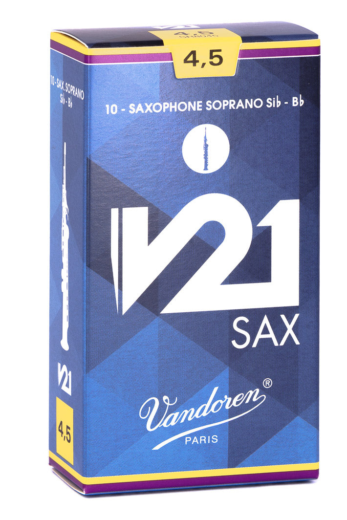 Vandoren V21 Reeds Soprano Saxophone - Box of 10