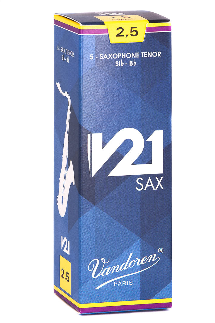 Vandoren V21 Reeds Tenor Saxophone - Box of 5