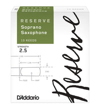 D'Addario Reserve Reeds Soprano Saxophone - Box of 10