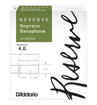 D'Addario Reserve Reeds Soprano Saxophone - Box of 10