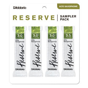 D'Addario Reserve Reeds Alto Saxophone - Sample Pack