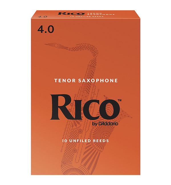Rico Orange Box Reeds Tenor Saxophone - Box of 10